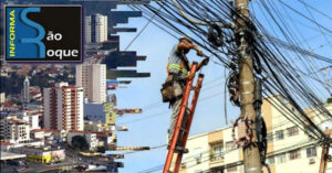 CPFL inicia operação para retirada de fios irregulares em postes de São Roque